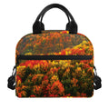 Autumn Mountain Print Insulated Lunch Bag