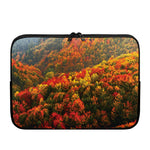 Autumn Mountain Print Laptop Sleeve
