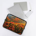 Autumn Mountain Print Laptop Sleeve