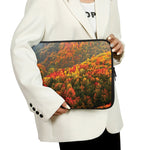 Autumn Mountain Print Laptop Sleeve