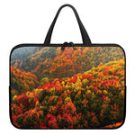 Autumn Mountain Print Laptop Sleeve With Handle
