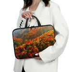 Autumn Mountain Print Laptop Sleeve With Handle
