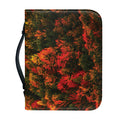 Autumn Mountain Print Leather Bible Cover