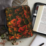 Autumn Mountain Print Leather Bible Cover