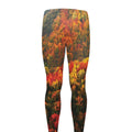 Autumn Mountain Print Men's Leggings