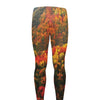 Autumn Mountain Print Men's leggings