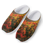 Autumn Mountain Print Mesh Casual Shoes