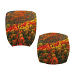 Autumn Mountain Print Office Chair Cover