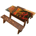 Autumn Mountain Print Picnic Table Cover