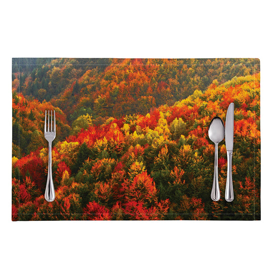 Autumn Mountain Print Placemat