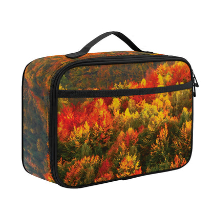 Autumn Mountain Print Portable Lunch Bag