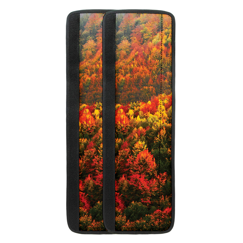 Autumn Mountain Print Refrigerator Handle Covers
