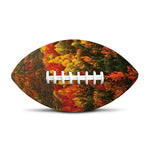 Autumn Mountain Print Rugby Ball