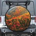 Autumn Mountain Print Tire Cover