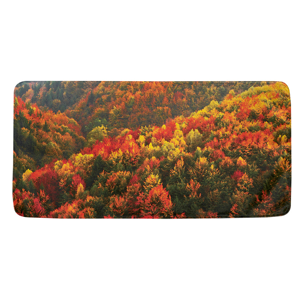 Autumn Mountain Print Towel