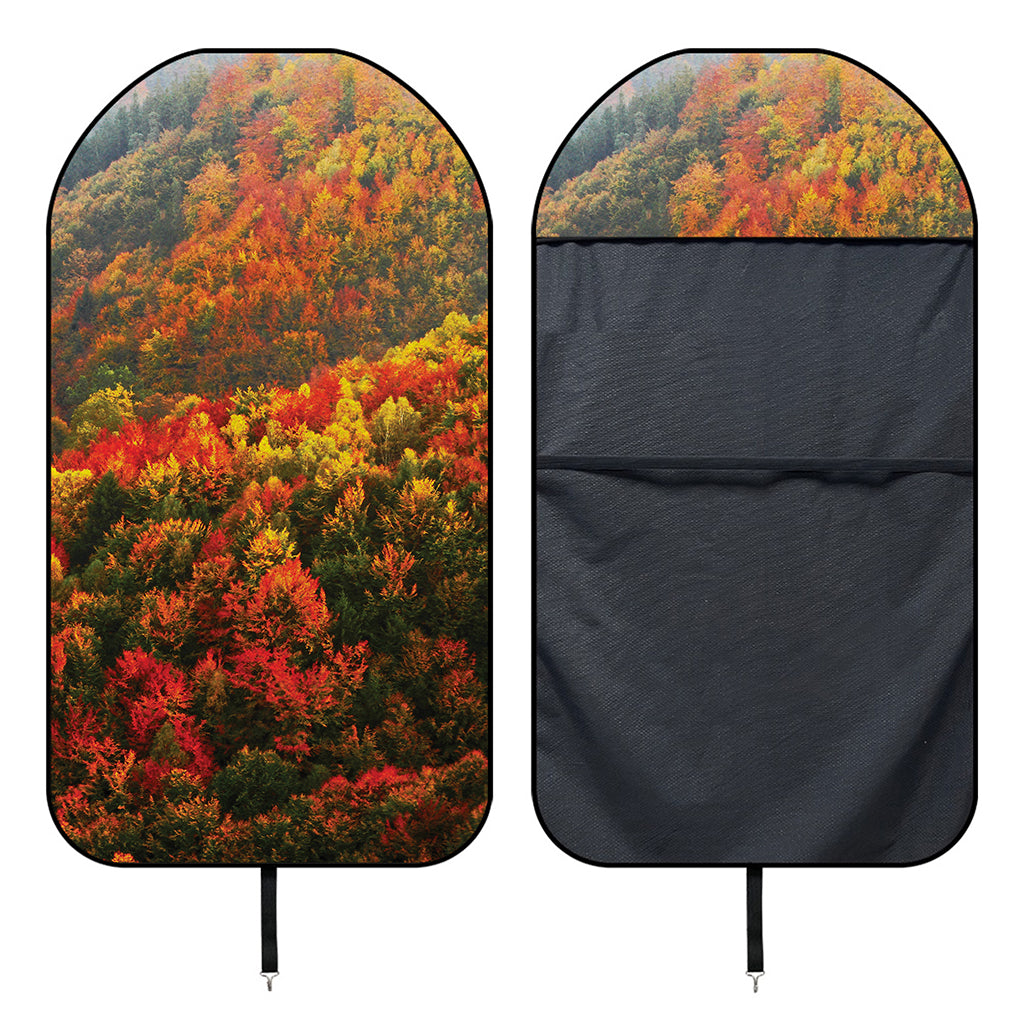Autumn Mountain Print Waterproof Car Seat Cover