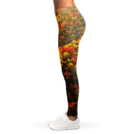 Autumn Mountain Print Women's Leggings
