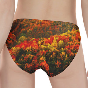 Autumn Mountain Print Women's Panties