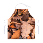 Autumn Oak leaf Print Adjustable Apron