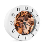 Autumn Oak leaf Print Alarm Clock