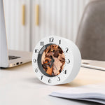 Autumn Oak leaf Print Alarm Clock