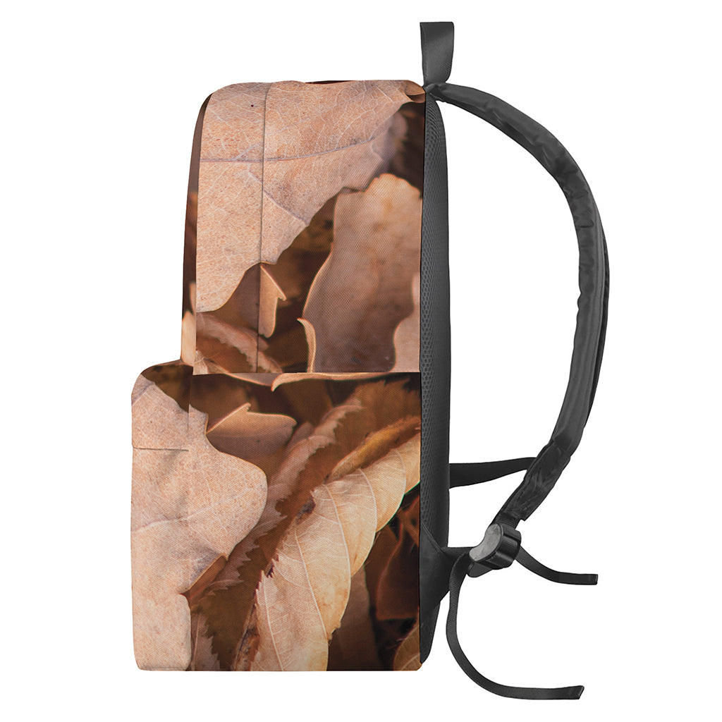 Autumn Oak leaf Print Backpack