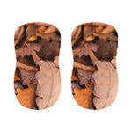 Autumn Oak leaf Print Bar Stool Covers