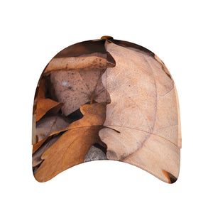 Autumn Oak leaf Print Baseball Cap