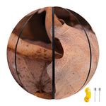 Autumn Oak leaf Print Basketball