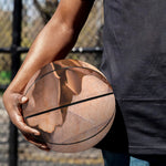 Autumn Oak leaf Print Basketball