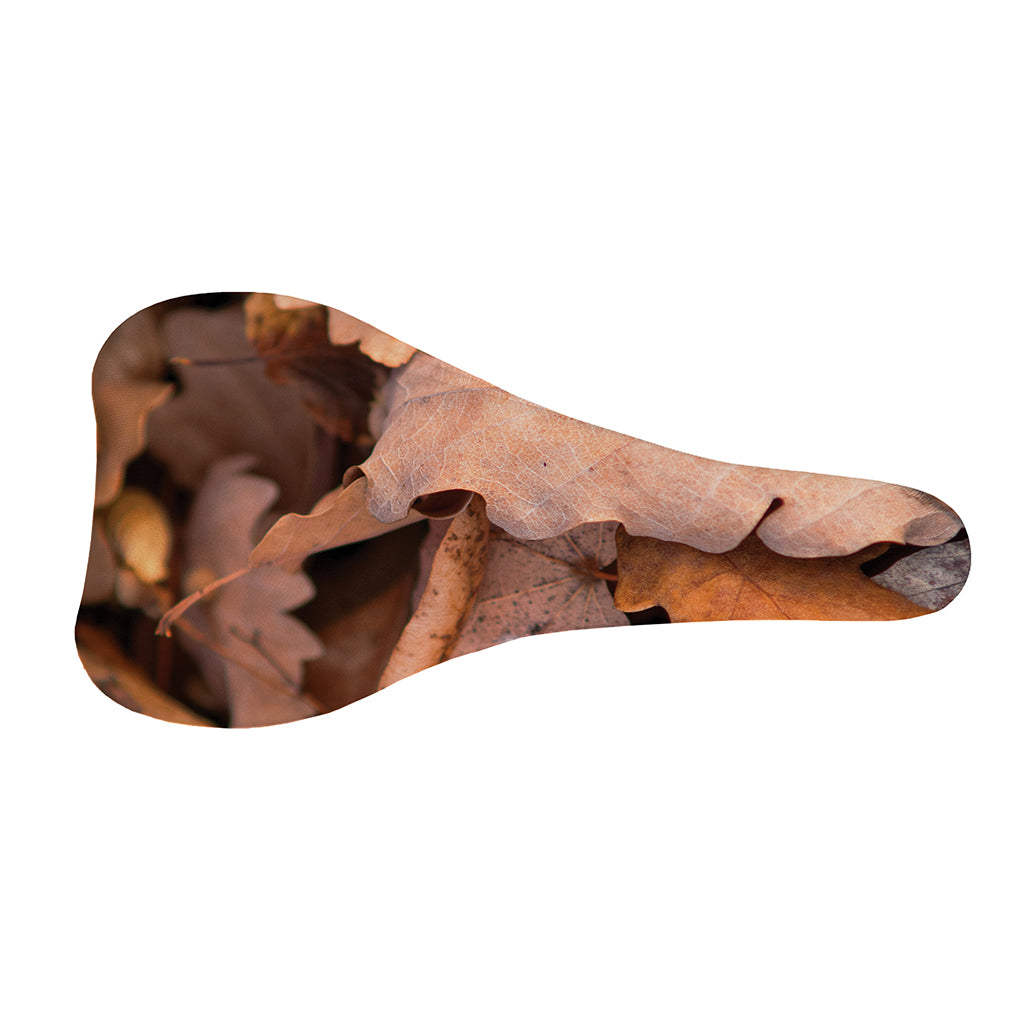 Autumn Oak leaf Print Bicycle Seat Cover