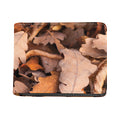 Autumn Oak leaf Print Bifold Wallet