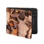 Autumn Oak leaf Print Bifold Wallet