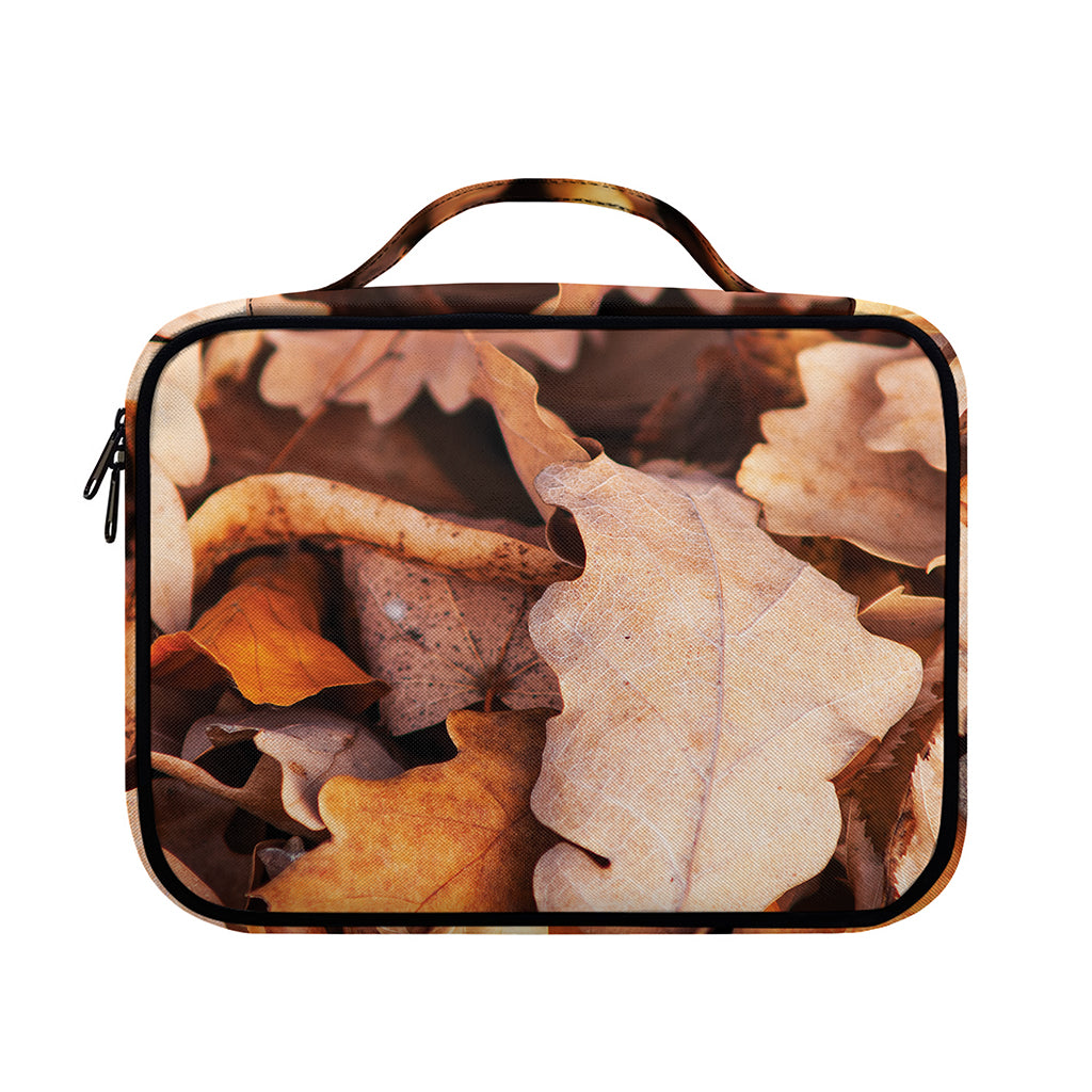 Autumn Oak leaf Print Briefcase Bible Bag