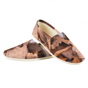 Autumn Oak leaf Print Casual Shoes