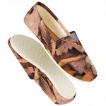 Autumn Oak leaf Print Casual Shoes