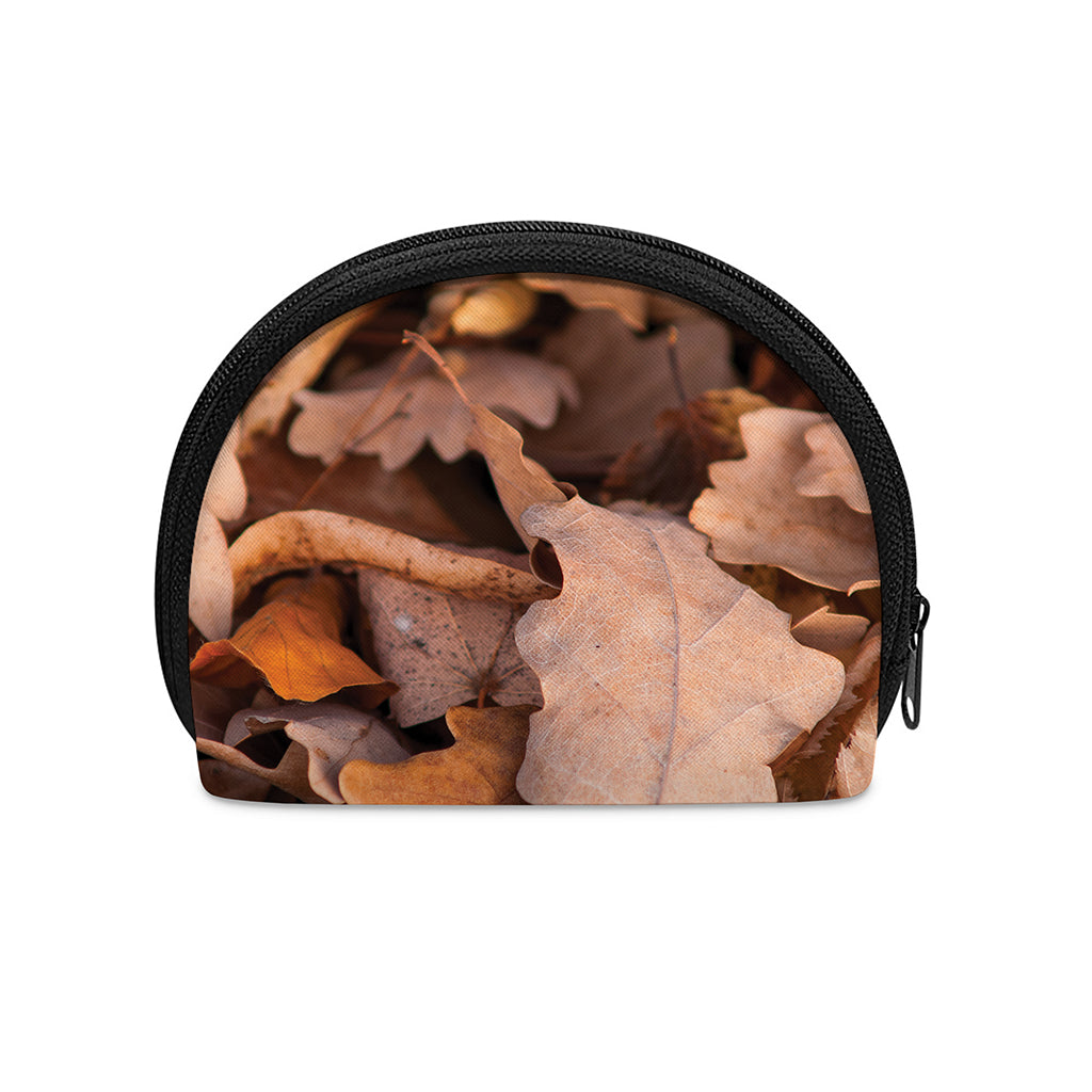 Autumn Oak leaf Print Coin Purse