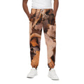 Autumn Oak leaf Print Cotton Sweatpants