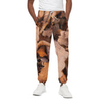 Autumn Oak leaf Print Cotton Pants