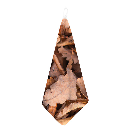 Autumn Oak leaf Print Hand Towel
