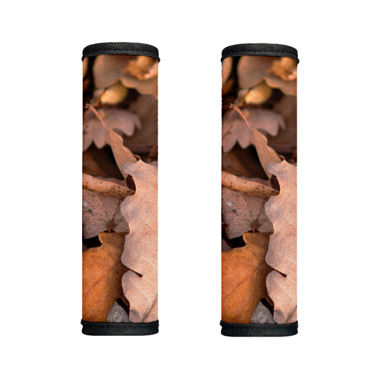 Autumn Oak leaf Print Handle Covers