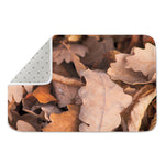 Autumn Oak leaf Print Indoor Door Mat