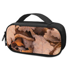 Autumn Oak leaf Print Insulin Cooler Travel Case