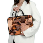 Autumn Oak leaf Print Laptop Sleeve With Handle