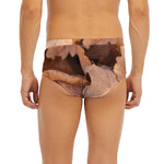 Autumn Oak leaf Print Men's Briefs