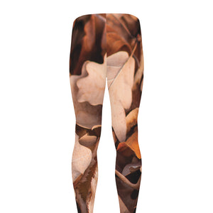 Autumn Oak leaf Print Men's leggings