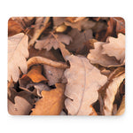 Autumn Oak leaf Print Mouse Pad