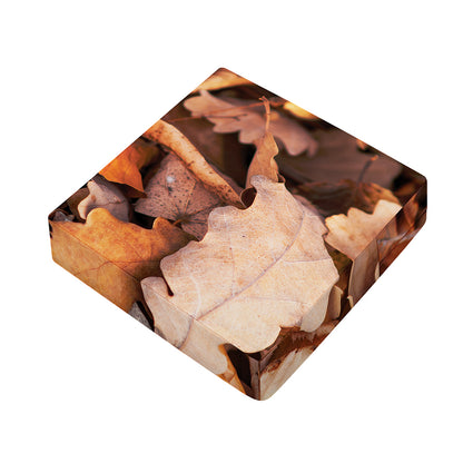 Autumn Oak leaf Print Outdoor Seat Cushion Cover
