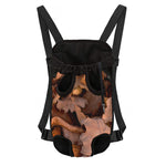 Autumn Oak leaf Print Pet Carrier Backpack