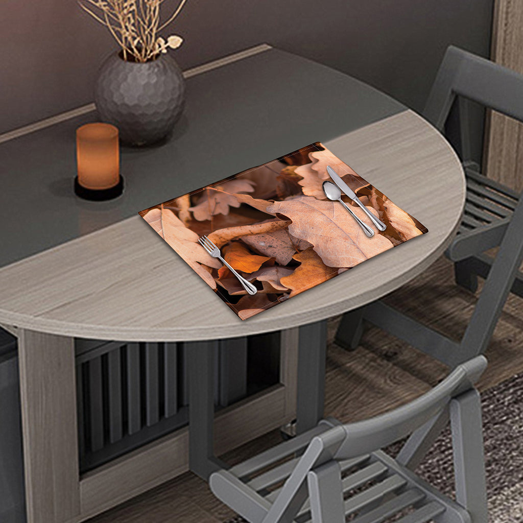 Autumn Oak leaf Print Placemat